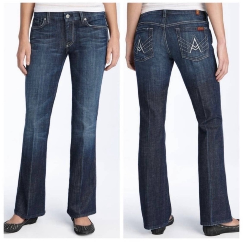 7 for all mankind jean flare leg A pocket women’s size 27